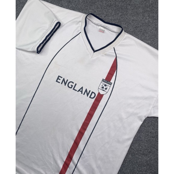 The Unbranded Brand Other - England Football Soccer Jersey Authentic England White Size XL